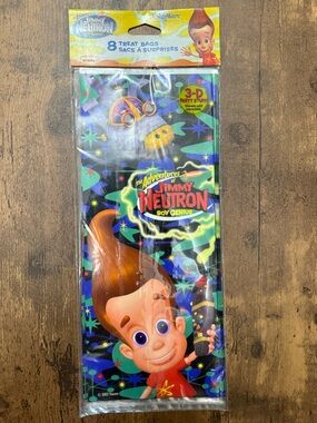 NWT Vintage Jimmy Neutron Treat Bags - Multicolor